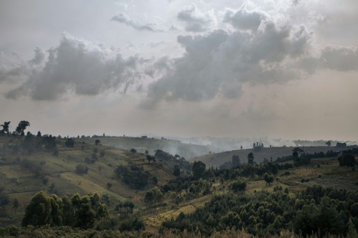 Local official Jean-Pierre Bikilisende of the rural Mungwalu settlement in Djugu, Ituri, a strife-torn northeastern Democratic Republic of Congo region pictured in January 2022, said the CODECO militia had carried out an attack on a mine