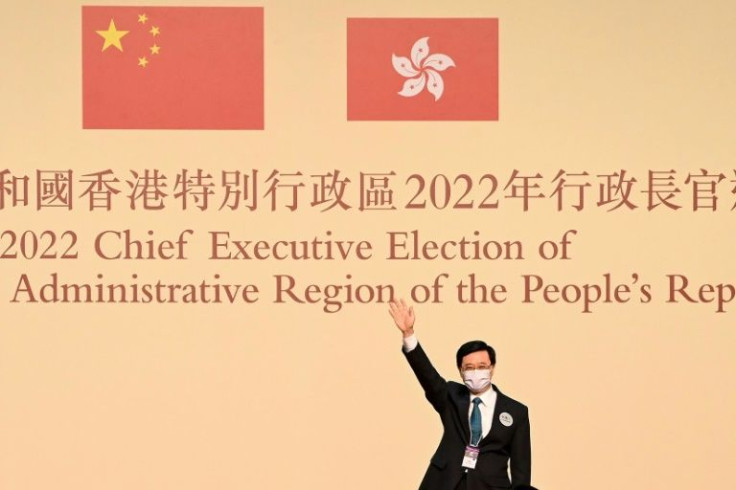 John Lee, the former security chief who oversaw the crackdown on Hong Kong's democracy movement, was declared the business hub's new leader on May 8