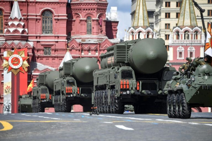 The annual Victory Day parade in Red Square regularly features intercontinental ballistic missiles