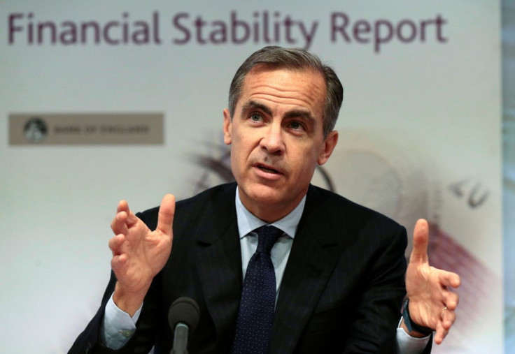 Bank of England governor Mark Carney speaks during a news conference at the Bank of England in London, December 1, 2015.