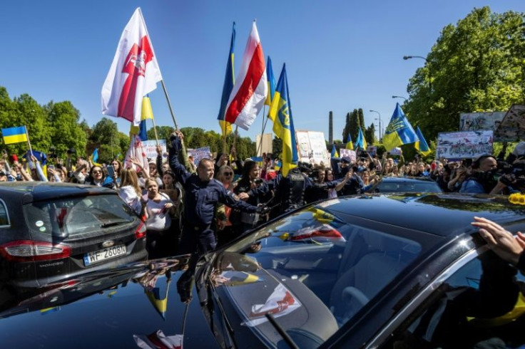 Russia's foreign ministry said it had protested to Polish officials 'their indulgence of young neo-Nazis'