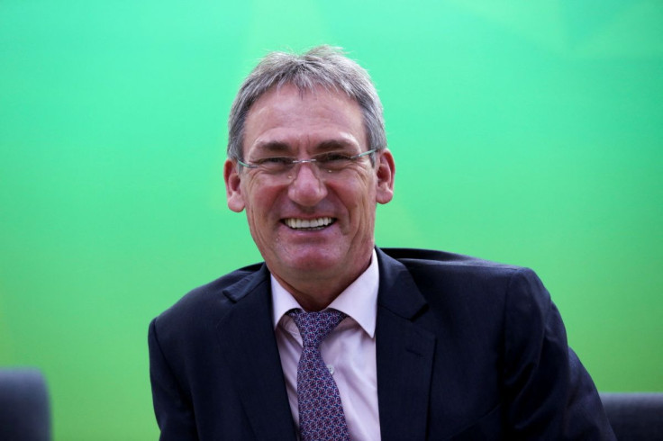Chris Griffith, CEO of Goldfields, speaks to Reuters at the African Mining Indaba 2022 in Cape Town, South Africa, May 9, 2022.