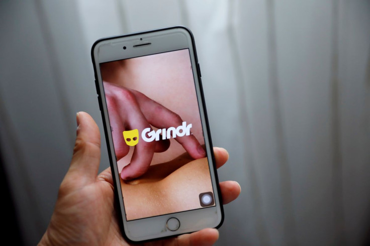 Grindr app is seen on a mobile phone in this photo illustration taken in Shanghai, China March 28, 2019. 