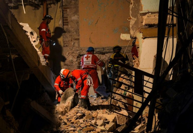 A search for survivors in the rubble of Havana's Saratoga hotel continued days after an explosion caused by a gas leak killed at least 40 people