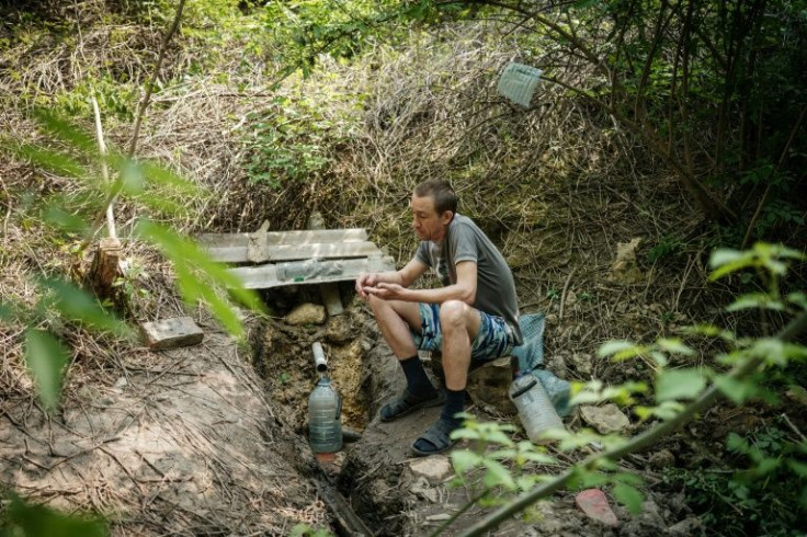 Generations of Lysychansk residents have been turning to their spring for water in times of crisis, including during World War II