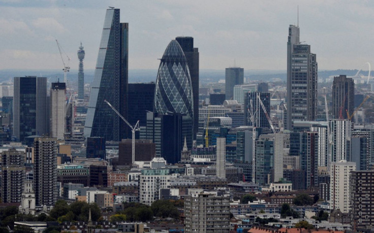 A general view is seen of the London skyline from Canary Wharf in London, Britain, October 19, 2016. 