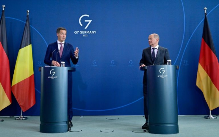Belgian Prime Minister Alexander De Croo German Chancellor Olaf Scholz both said the UK should not look to renegotiate the Northern Ireland Protocol
