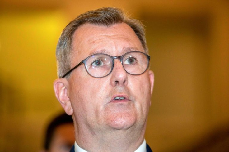The leader of the pro-UK Democratic Unionist Party, Jeffrey Donaldson, is refusing to name ministers for a new power-sharing executive in Belfast until the protocol is scrapped or overhauled
