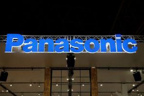 A logo of Panasonic Corp is pictured at the CEATEC JAPAN 2017 (Combined Exhibition of Advanced Technologies) at the Makuhari Messe in Chiba, Japan, October 2, 2017.   