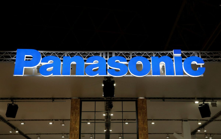 A logo of Panasonic Corp is pictured at the CEATEC JAPAN 2017 (Combined Exhibition of Advanced Technologies) at the Makuhari Messe in Chiba, Japan, October 2, 2017.   