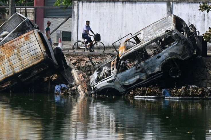 The streets of Colombo are littered with remains of the spasm of disorder this week