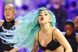 Lady Gaga performs &quot;Born This Way&quot; during the MuchMusic Video Awards in Toronto