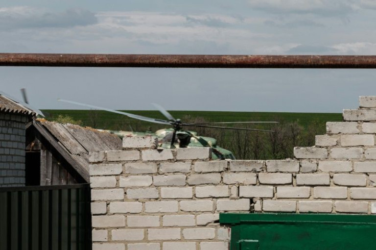 Soldiers say up to half the villagers still living in the war zone support the invading Russians