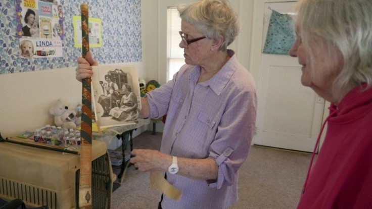 Linda Coffee (R) and her partner of 38 years, Rebecca Hartt (L), now live in a small town two hours east of Dallas, Texas