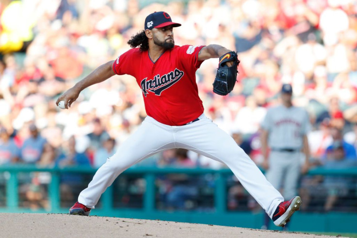 Danny Salazar #31 of the Cleveland Indians