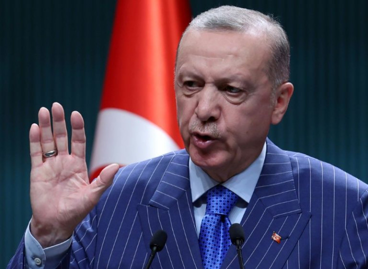 Turkish President Recep Tayyip Erdogan accused Finland and Sweden of harbouring 'terrorist organisations'