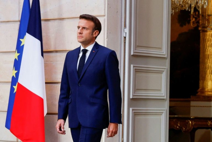 Macron needs a parliamentary majority to push through his domestic agenda and is eyeing elections next month