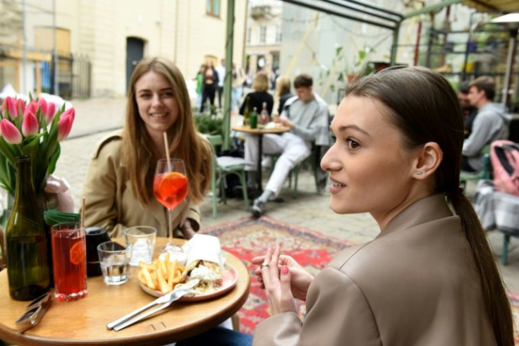 Sofya Romanuyk and Marta Yavorska are struggling to come to terms with the effects of the conflict