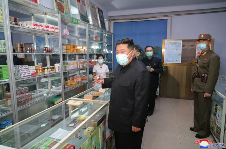 Kim Jong Un ordered the army to get to work "on immediately stabilising the supply of medicines in Pyongyang"