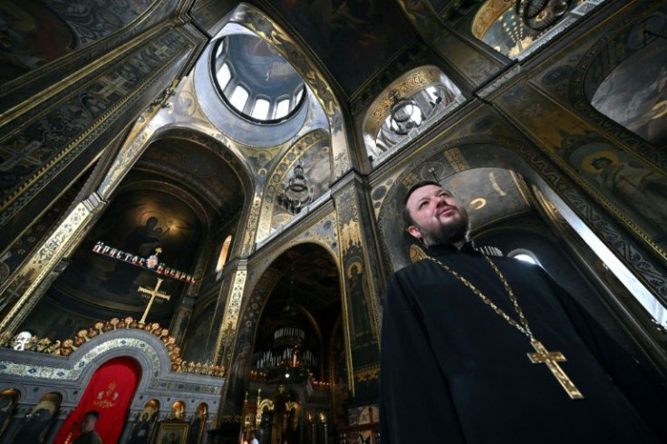 'The behaviour and statements of Kirill the Patriarch are simply terrifying,' said priest Oleksandr Shmuryhin from Kyiv's St Volodymyr's Cathedral