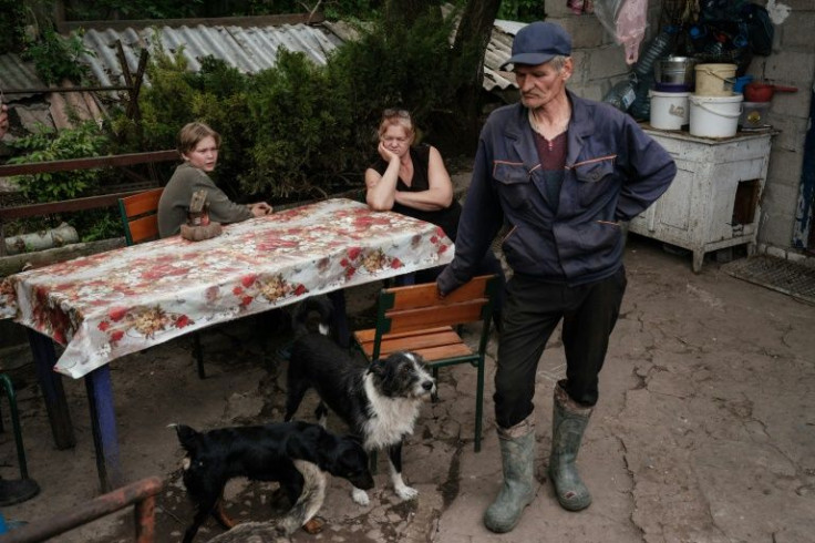 Pensioner Volodymyr Dobrorez counted more than 30 artillery strikes on a bridge near his house from the moment he woke up to the time he had his lunch