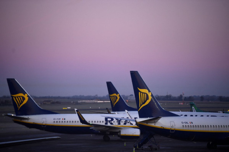 Ryanair aircraft are seen at at dawn at Dublin airport Dublin, Ireland March 20, 2018.