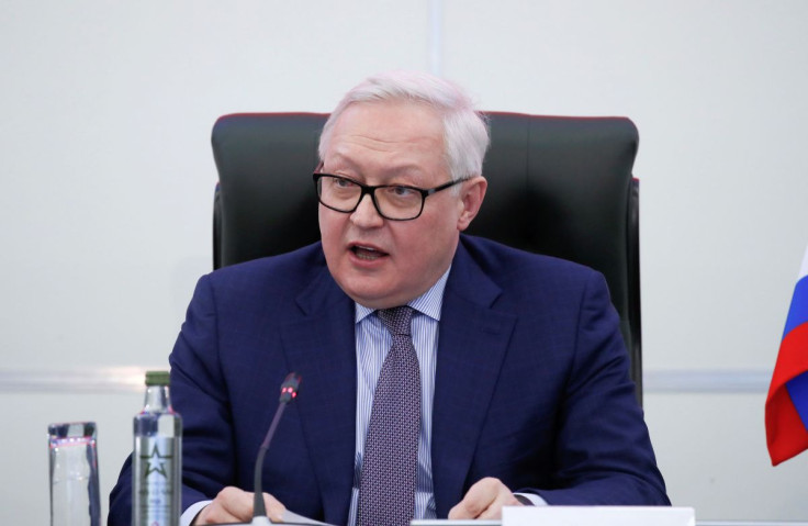 Russian Deputy Foreign Minister Sergei Ryabkov speaks during a news briefing on SSC-8/9M729 cruise missile system at Patriot Expocentre near Moscow, Russia January 23, 2019. 