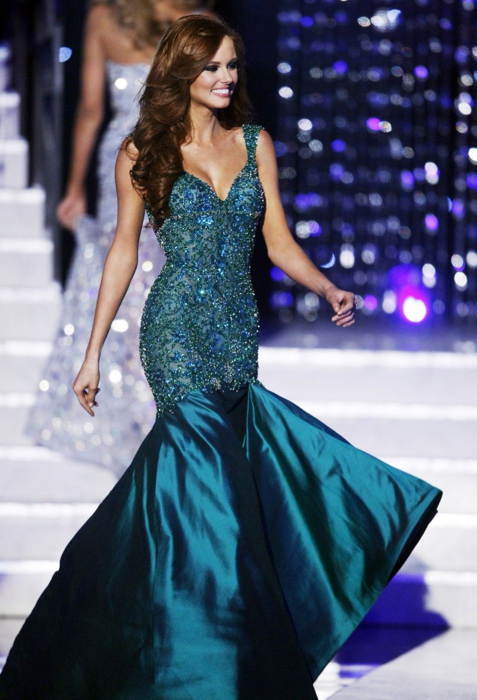 Miss California Alyssa Campanella competes in her evening gown during the 2011 Miss USA pageant in Las Vegas 20062011 System ID  RTR2NV80 Image ID  GM1E76K178201 Photographer  REUTERSSteve Marcus Miss California Alyssa Campanella competes in her 