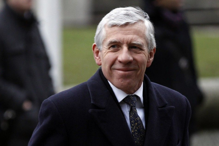 Britain&#039;s former foreign minister Jack Straw