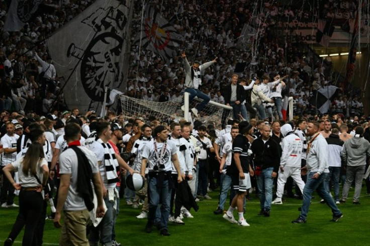 Eintracht Frankfurt have enjoyed passionate support on their road to the final