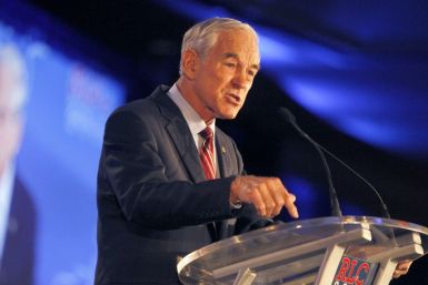 U.S. Rep. Ron Paul speaks during the Republican Leadership Conference in New Orleans