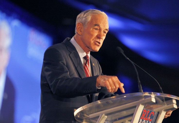 U.S. Rep. Ron Paul speaks during the Republican Leadership Conference in New Orleans
