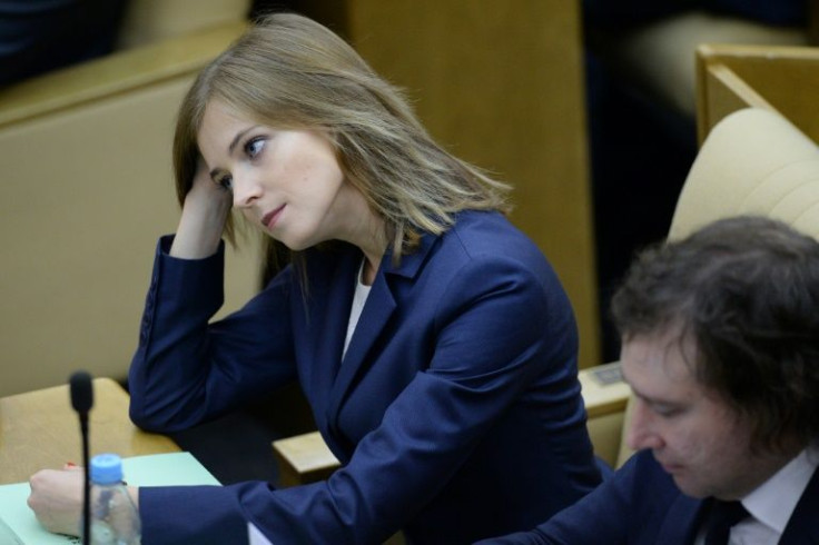 Taking issue with the use of the letter 'Z' by the Russian authorities as a propaganda image, Natalia Poklonskaya said it "symbolised a tragedy for both Russia and Ukraine. Why? Because Russian soldiers are dying."