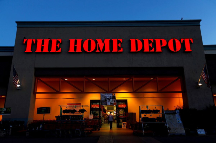 The logo of Home Depot is seen in Encinitas, California April 4, 2016. 