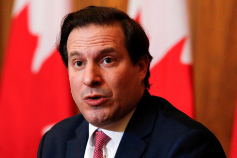 Canada's Minister of Public Safety Marco Mendicino at a news conference in Ottawa, Ontario, Canada, February 23, 2022. 