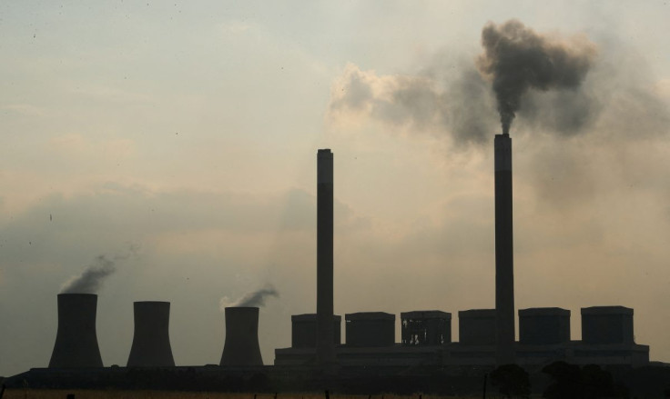 Smoke rises from the Duvha coal-based power station owned by state power utility Eskom, in Mpumalanga province, South Africa, 18 February, 2020.