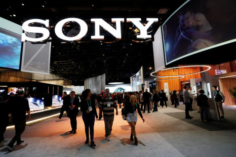 A view of the Sony booth during the 2020 CES in Las Vegas, Nevada, U.S. January 8, 2020. 
