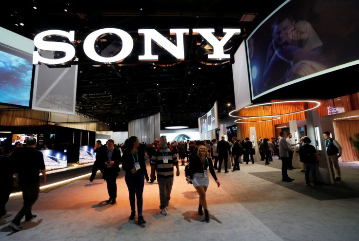 A view of the Sony booth during the 2020 CES in Las Vegas, Nevada, U.S. January 8, 2020.
