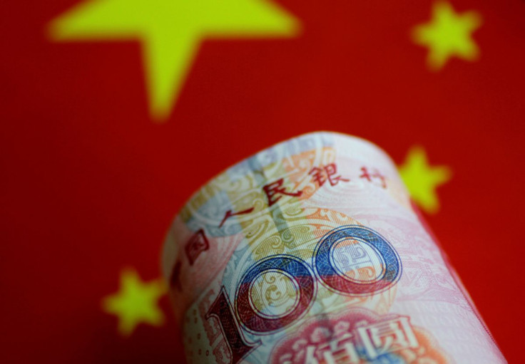 A China yuan note is seen in this illustration photo May 31, 2017.