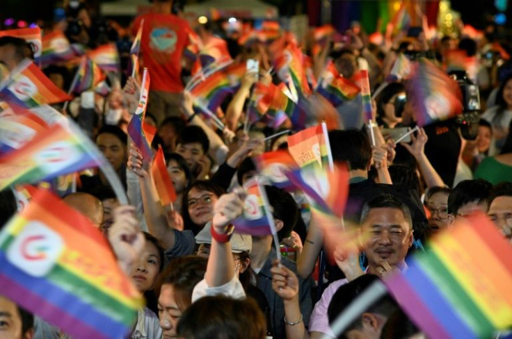 Taiwan was the first in Asia to legalise same-sex marriages, but certain transnational couples are still unable to wed