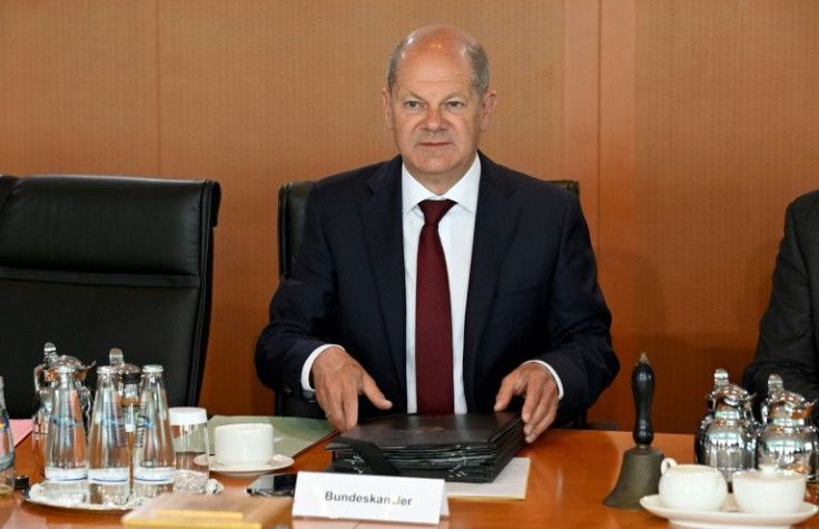 German Chancellor Olaf Scholz has been accused by some of ignoring what is going on around him