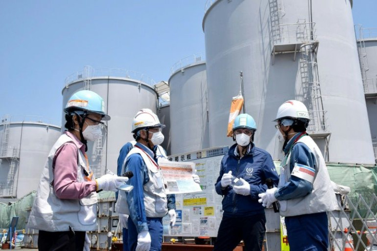 IAEA chief Rafael Mariano Grossi visited the stricken Fukushima nuclear plant to monitor decommissioning progress