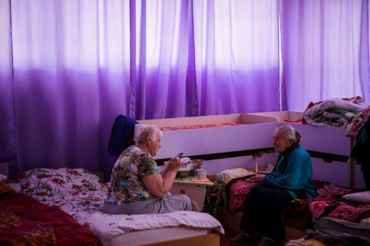Evacuees worry they may have no homes left to return to when the shelling stops