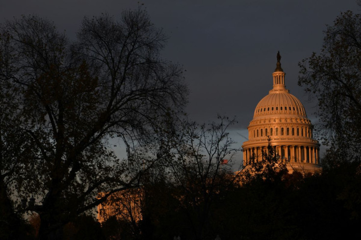 The U.S. Capitol building is pictured at sunset on Capitol Hill in Washington, U.S., November 22, 2019. 