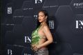 Rihanna, shown here at a Fenty event in February 2022, redefined maternity style during her pregnancy