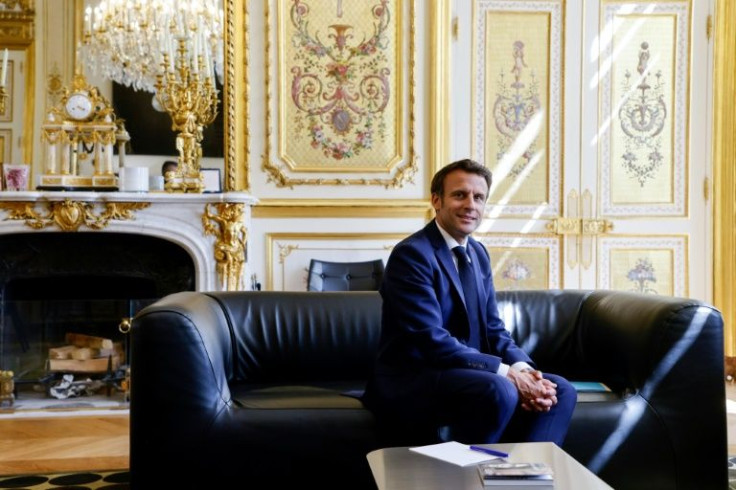French President Emmanuel Macron was re-elected last month and is preparing the ground for parliamentary elections next month.