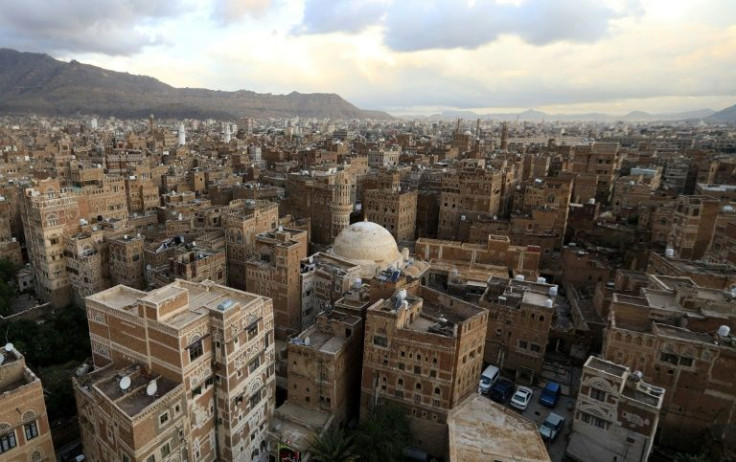 A view of the Yemeni capital Sanaa, where the Specialised Criminal Appeals Division court will review the case of four journalists facing the death penalty