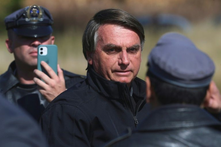 Brazil's President Jair Bolsonaro travelled to Porto Feliz to meet billionnaire Elon Musk