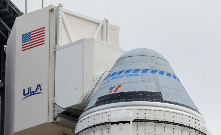 The Atlas V rocket carrying Boeing's CST-100 Starliner capsule is seen, after the launch to the International Space Station was delayed for a do-over test flight in Cape Canaveral, Florida, U.S. August 4, 2021. 