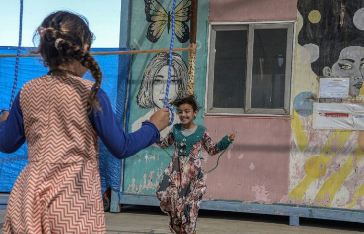 The Jadaa rehabilitation camp near the northern Iraqi city of Mosul has become the transitional home for Iraqis returning from Syria
